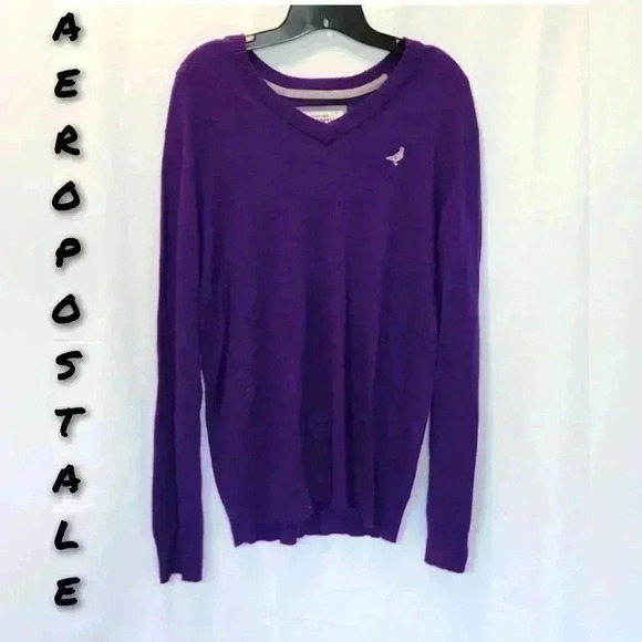 Aeropostale Large men's purple sweater - Picture 1 of 7